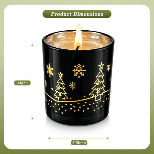 LED Light-Up Scented Candle