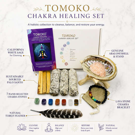 White Sage Chakra Smudge Kit
