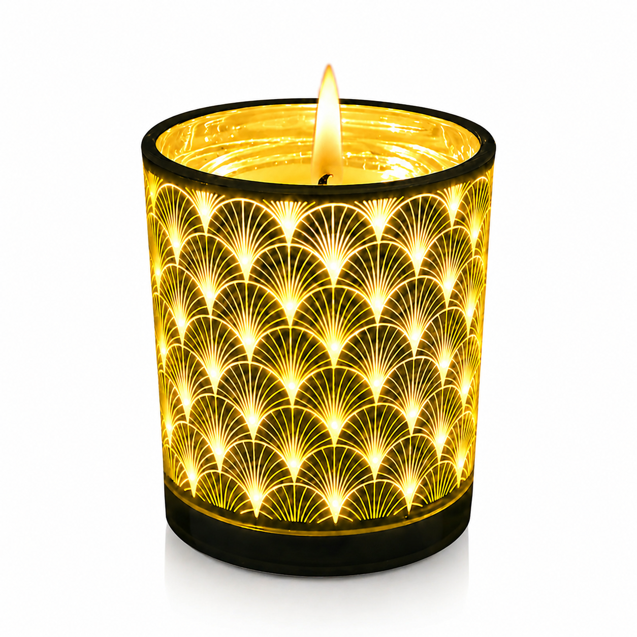 LED Light-Up Scented Candle