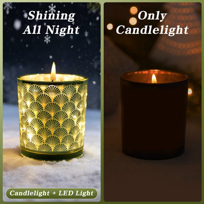 LED Light-Up Scented Candle