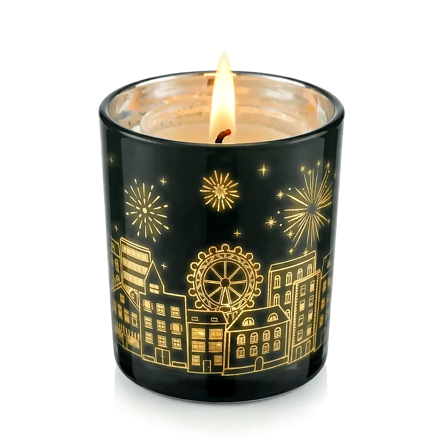 LED Light-Up Scented Candle