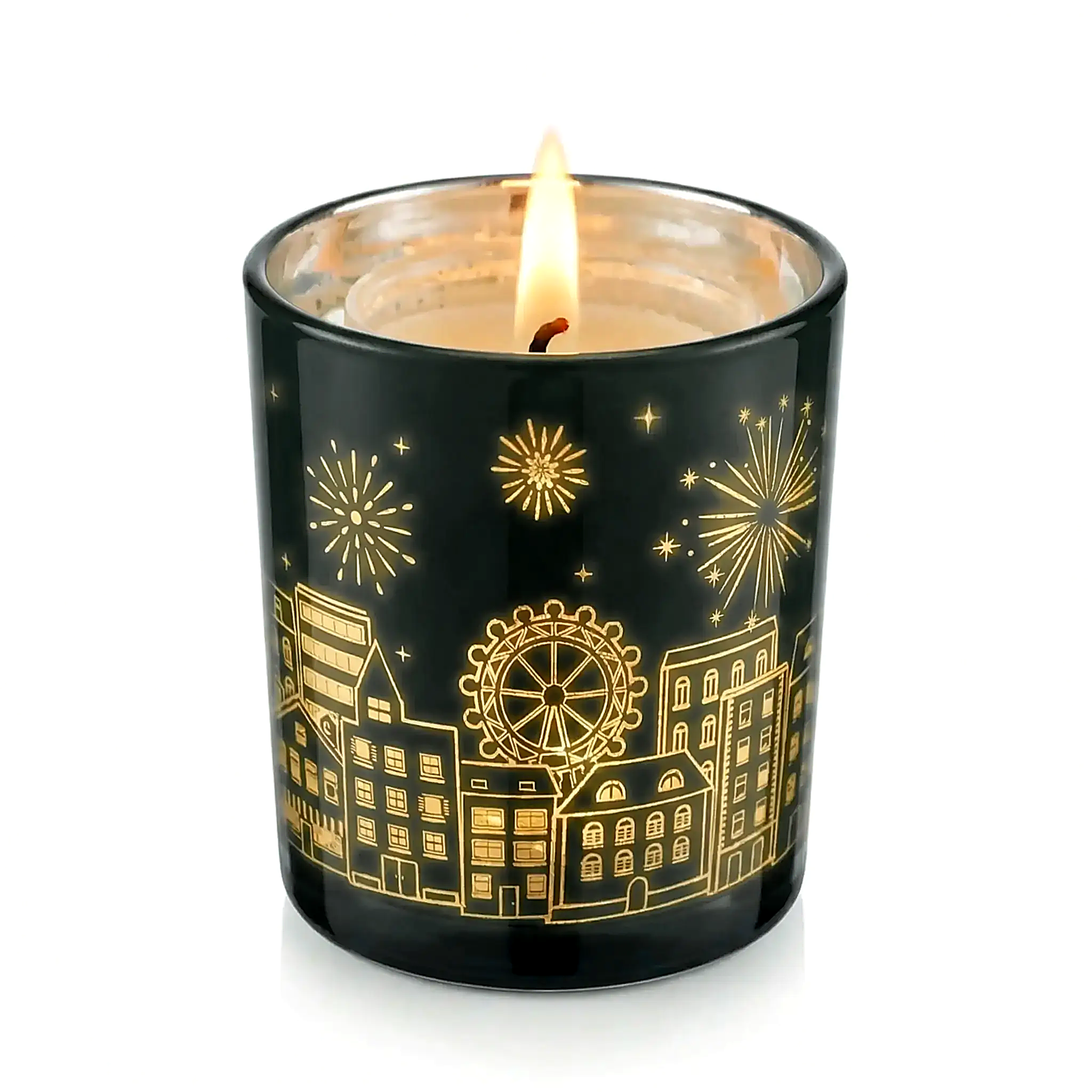 LED Light-Up Scented Candle