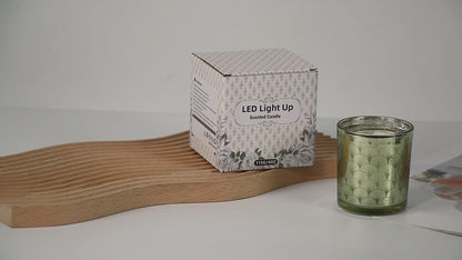 LED Light-Up Scented Candle