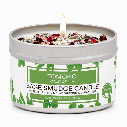 white sage candle