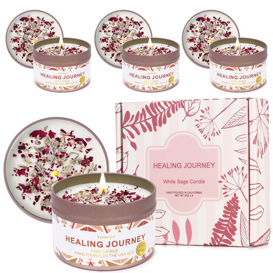 white sage candle