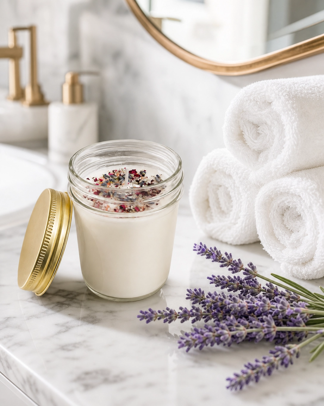 white sage candle
