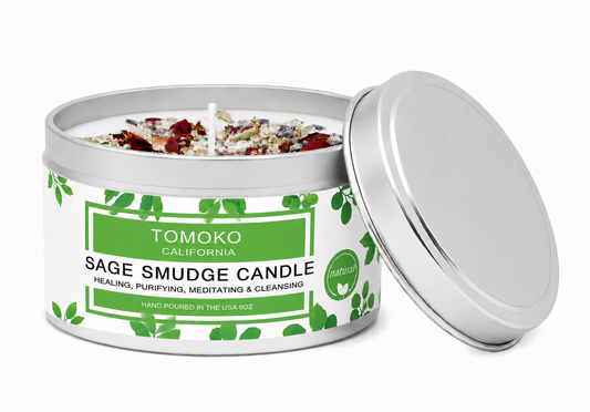 white sage candle