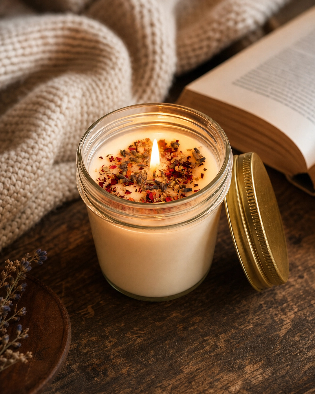 white sage candle