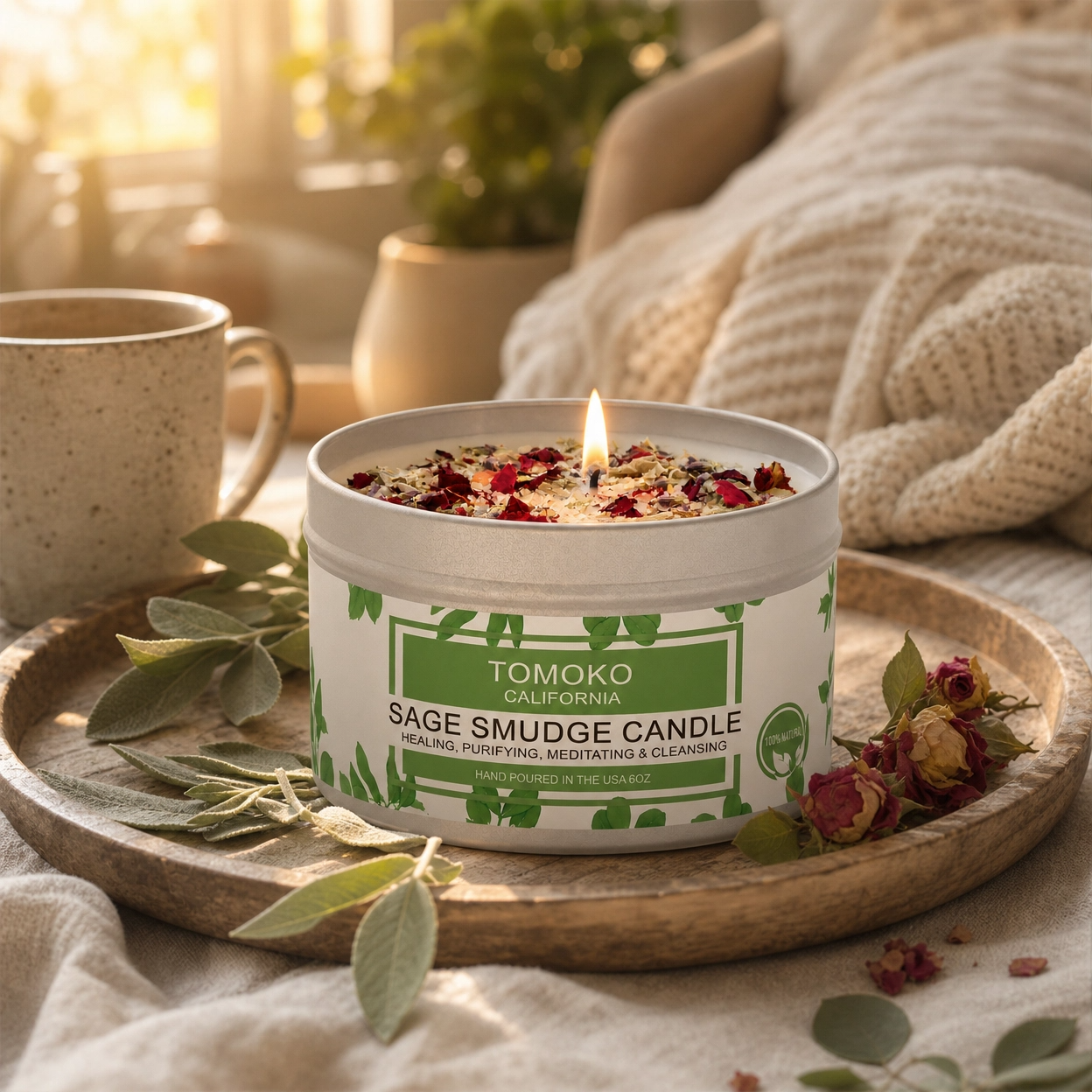 Energy Cleansing Candle