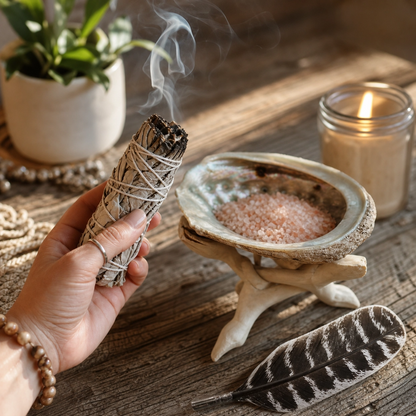 white sage smudge kit