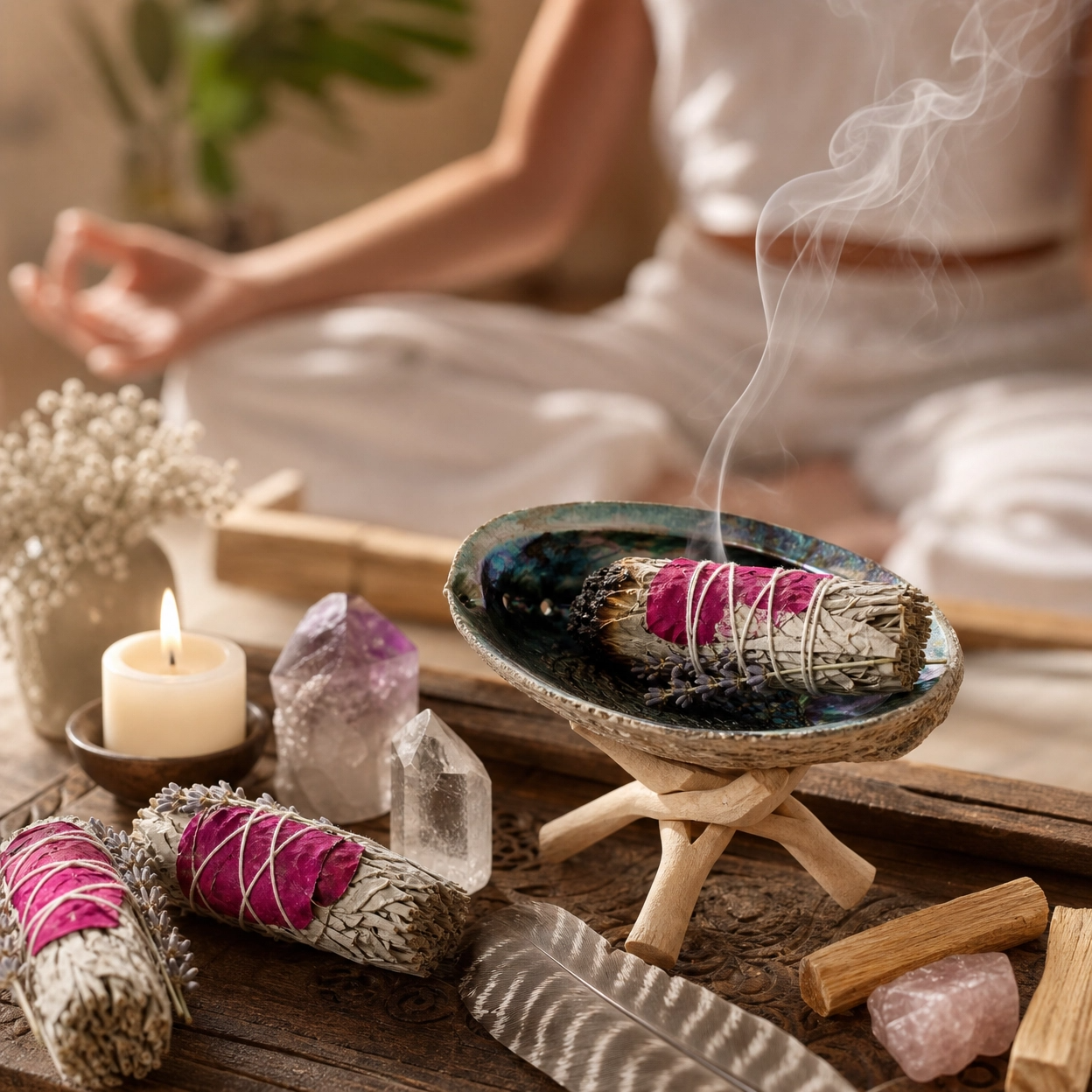 white sage smudge kit
